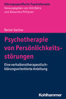 Buchcover Psychotherapie von Persönlichkeitsstörungen