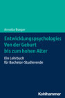 Buchcover Entwicklungspsychologie: Von der Geburt bis zum hohen Alter