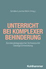 Buchcover Unterricht bei komplexer Behinderung