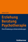Buchcover Erziehung - Beratung - Psychotherapie