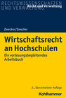 Buchcover Wirtschaftsrecht an Hochschulen
