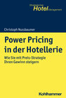 Buchcover Power Pricing in der Hotellerie