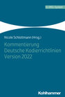 Buchcover Kommentierung Deutsche Kodierrichtlinien Version 2022