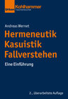 Buchcover Hermeneutik - Kasuistik - Fallverstehen