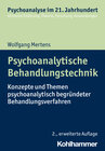 Buchcover Psychoanalytische Behandlungstechnik