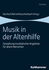 Buchcover Musik in der Altenhilfe