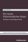 Buchcover Ein neuer frühchristlicher Autor