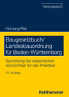 Buchcover Baugesetzbuch/Landesbauordnung für Baden-Württemberg