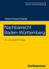 Buchcover Nachbarrecht Baden-Württemberg