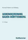 Buchcover Gemeindeordnung Baden-Württemberg