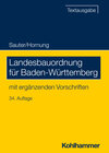 Buchcover Landesbauordnung für Baden-Württemberg