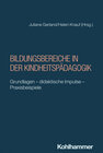 Buchcover Bildungsbereiche in der Kindheitspädagogik