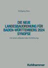 Buchcover Die neue Landesbauordnung für Baden-Württemberg 2024 Synopse