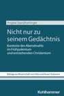 Buchcover Nicht nur zu seinem Gedächtnis