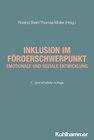 Buchcover Inklusion im Förderschwerpunkt emotionale und soziale Entwicklung