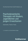 Buchcover Psychodynamische Therapien mit Kindern, Jugendlichen und jungen Erwachsenen