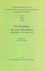 Buchcover Die Weistümer der Zent Schriesheim