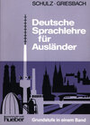 Buchcover Deutsche Sprachlehre für Ausländer