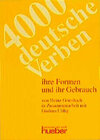 Buchcover 4000 deutsche Verben
