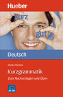 Buchcover Kurzgrammatik Deutsch