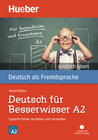 Buchcover Deutsch für Besserwisser A2