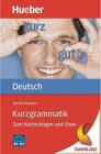 Buchcover Kurzgrammatik Deutsch
