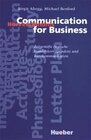 Buchcover Communication for Business. Zeitgemässe englische Handelskorrespondenz...
