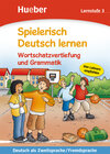 Buchcover Wortschatzvertiefung und Grammatik