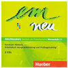 Buchcover em neu. Ausgabe in drei Bänden. Deutsch als Fremdsprache / em neu Abschlusskurs - 2 Audio-CDs