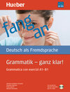 Buchcover Grammatik – ganz klar! Grammatica con esercizi A1–B1