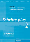 Buchcover Schritte plus 3+4