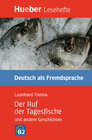 Buchcover Der Ruf der Tagesfische und andere Geschichten