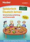 Buchcover Wortschatzvertiefung und Grammatik – neue Geschichten