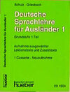 Buchcover Deutsche Sprachlehre für Ausländer. Grundstufe in zwei Bänden