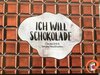 Buchcover ICH WILL SCHOKOLADE