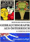 Buchcover Gebrauchsgrafik aus Österreich