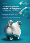 Buchcover Auswirkungen der Covid-19-Pandemie auf Österreichs Gemeinden