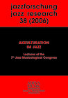 Buchcover Jazzforschung - Jazz Research / Akkulturation im Jazz