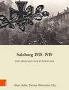 Buchcover Salzburg 1918-1919