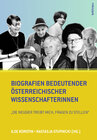 Buchcover Biografien bedeutender österreichischer Wissenschafterinnen