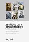 Buchcover Zum jüdischen Erbe in der Wiener Architektur