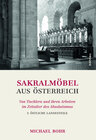 Buchcover Sakralmöbel aus Österreich