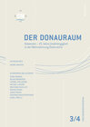Buchcover Der Donauraum Jg. 54/3-4, 2014