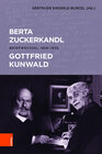 Buchcover Berta Zuckerkandl – Gottfried Kunwald