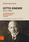 Buchcover Otto Ender 1875–1960