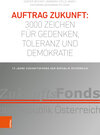 Buchcover Auftrag Zukunft: 3000 Zeichen für Gedenken, Toleranz und Demokratie