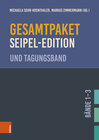 Buchcover Gesamtpaket - Seipel-Edition und Tagungsband