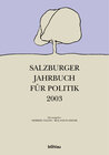 Buchcover Salzburger Jahrbuch für Politik / Jahrgang 2003