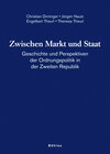 Buchcover Zwischen Markt und Staat