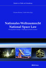 Buchcover Nationales Weltraumrecht / National Space Law